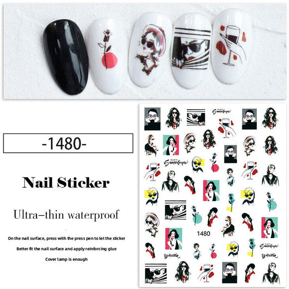 Nail Sticker - 1480 Model