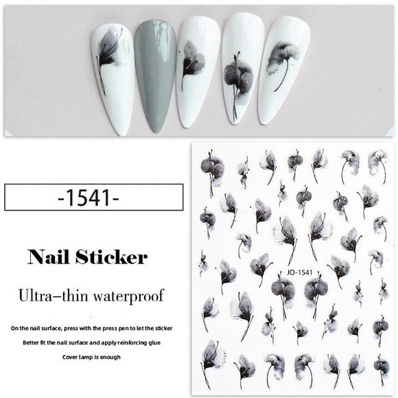 Nail Sticker - 1541 - Flower