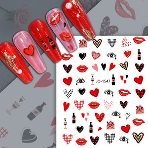 Nail Sticker - 1547 - Heart