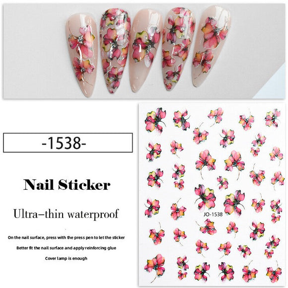 Nail Sticker - 1538 - Flower
