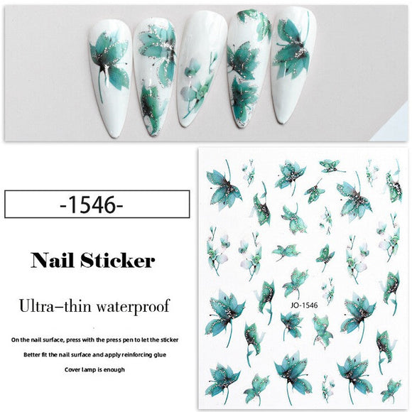 Nail Sticker - 1546 - Flower