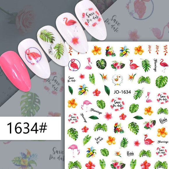 Nail Sticker - 1634 - Flowers