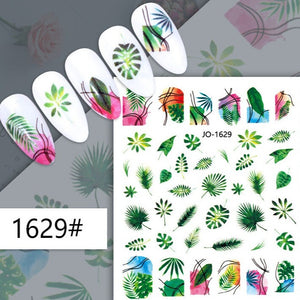 Nail Sticker - 1629 - Leaves