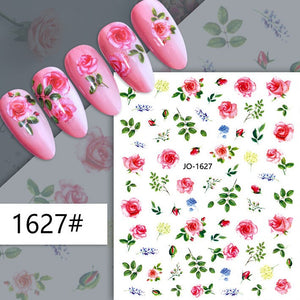 Nail Sticker - 1627 - Roses