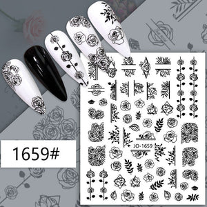 Nail Sticker - 1659 - Roses