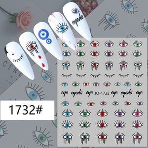 Nail Sticker - 1732 - Eye