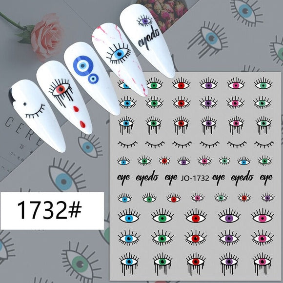 Nail Sticker - 1732 - Eye