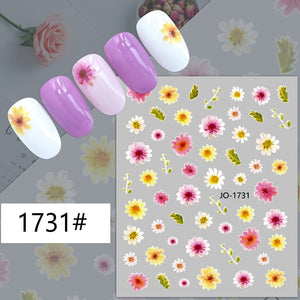 Nail Sticker - 1731 - Flowers