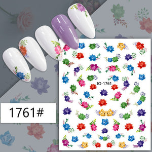 Nail Sticker - 1761 - Flowers