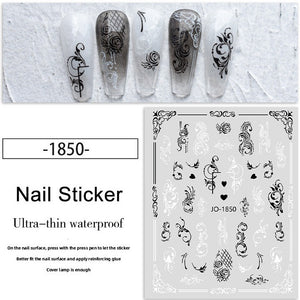 Nail Sticker - 1850 - Decorative