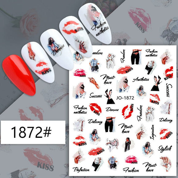 Nail Sticker - 1872 - Style