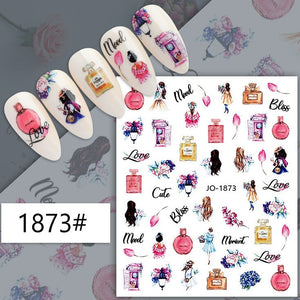 Nail Sticker - 1873 - Perfume