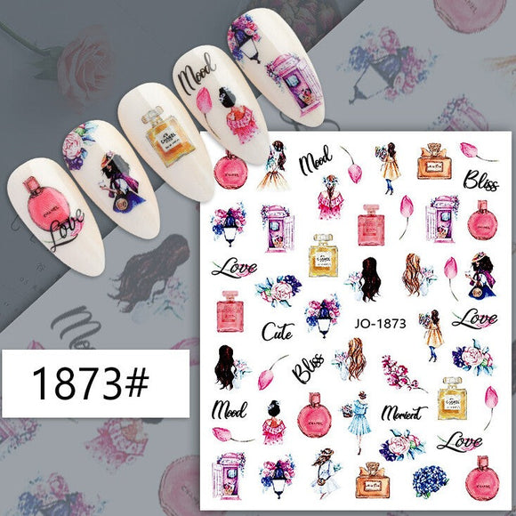 Nail Sticker - 1873 - Perfume