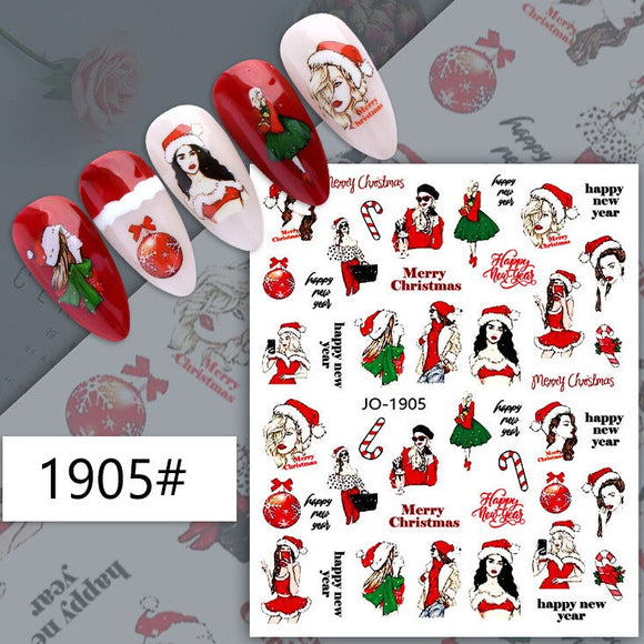 Nail Sticker - 1905 - Christmas