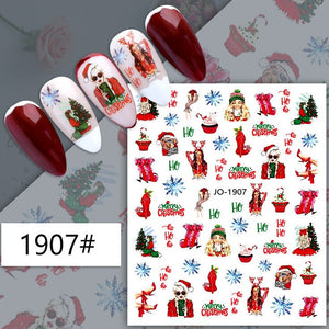 Nail Sticker - 1907 - Christmas