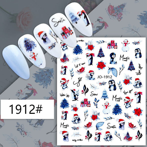 Nail Sticker - 1912 - Winter Magic