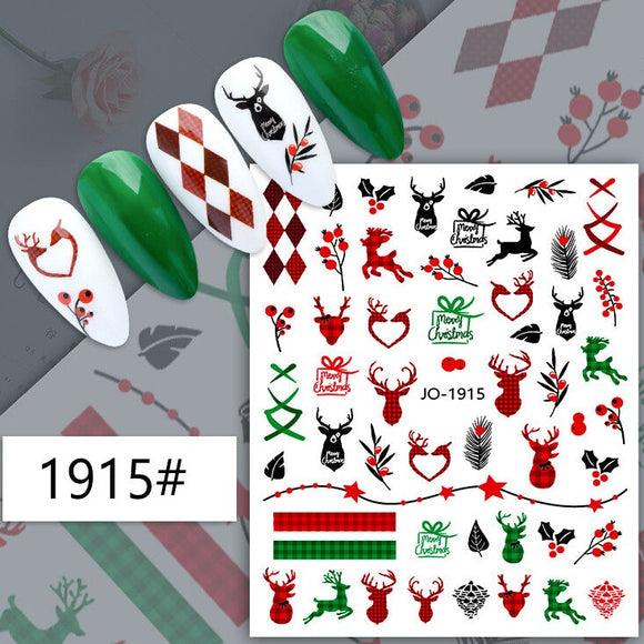Nail Sticker - 1915 - Christmas