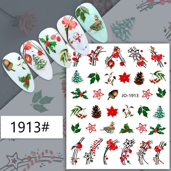 Nail Sticker - 1913 - Christmas