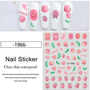 Nail Sticker - 1966 - Peaches