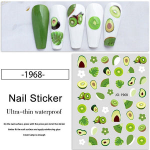 Nail Sticker - 1968 - Kiwi