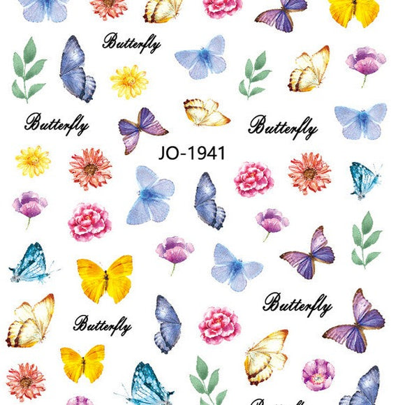 Nail Sticker - 1941 - Butterflies