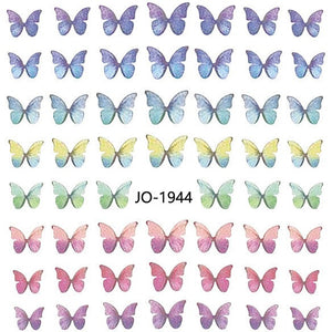 Nail Sticker - 1944 - Butterflies