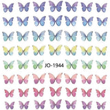 Nail Sticker - 1944 - Butterflies