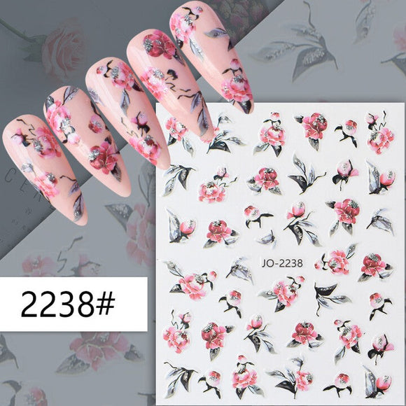 Nail Sticker - 2238 - Flowers