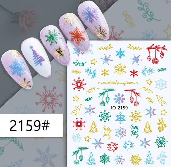 Nail Sticker - 2159 - Christmas