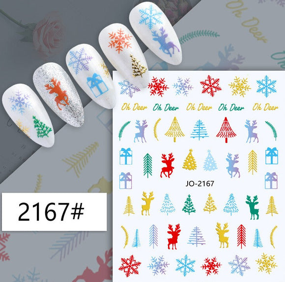 Nail Sticker - 2167 - Christmas
