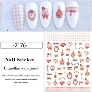 Nail Sticker - 2176 - Animals