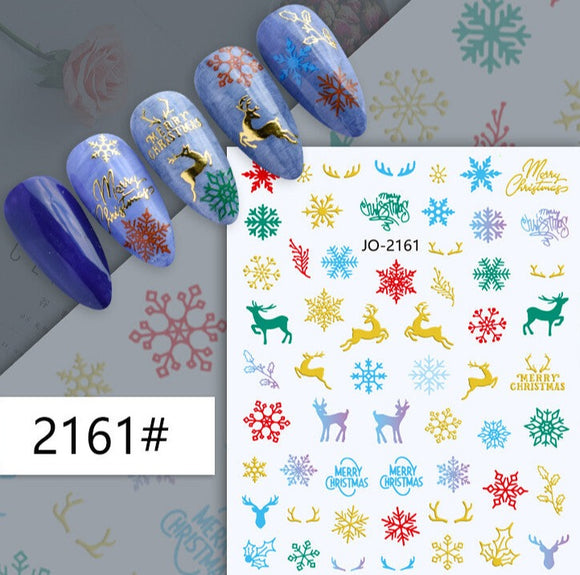 Nail Sticker - 2161 - Christmas