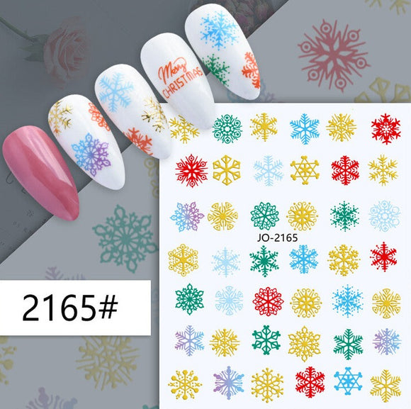 Nail Sticker - 2165 - Snowflake