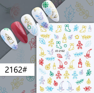 Nail Sticker - 2162 - Christmas