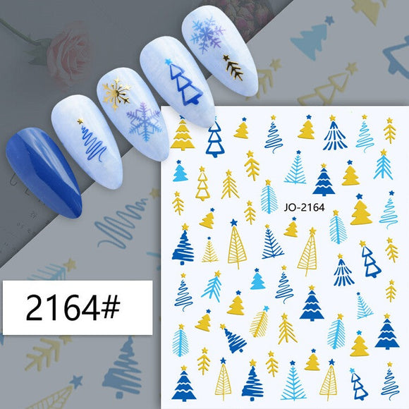 Nail Sticker - 2164 - Christmas Tree