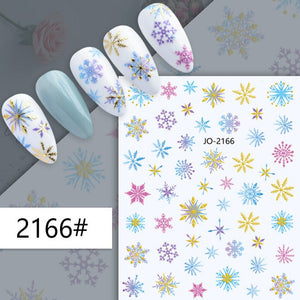 Nail Sticker - 2166 - Snowflake