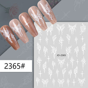 Nail Sticker - 2365 - Butterfly