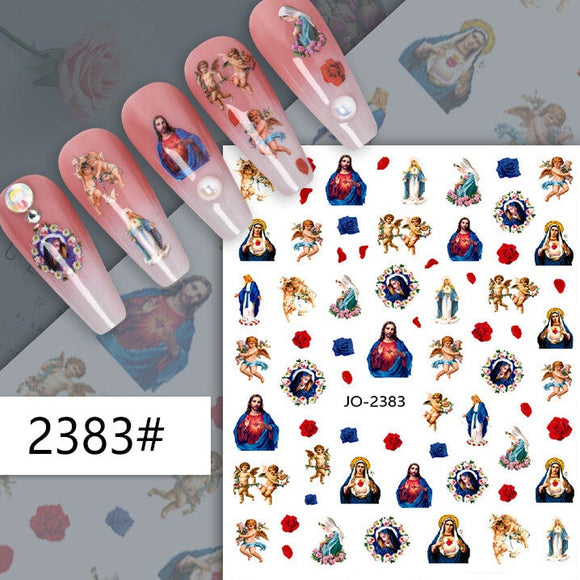 Nail Sticker - 2383 -Mary