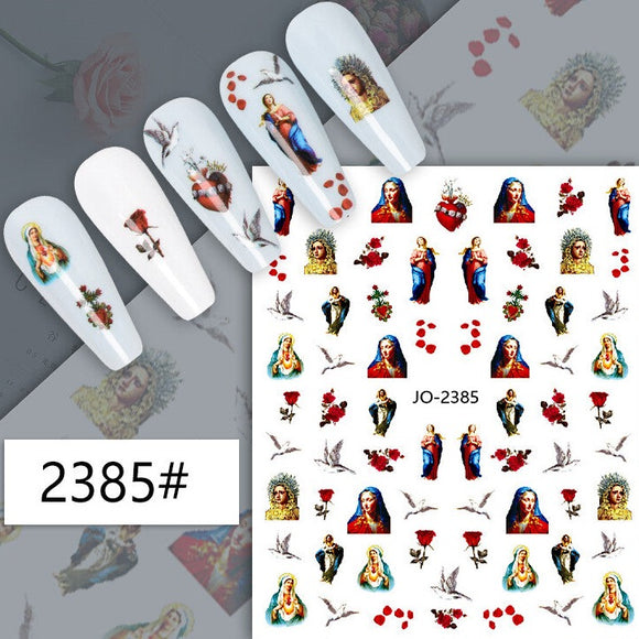 Nail Sticker - 2385 - Mary