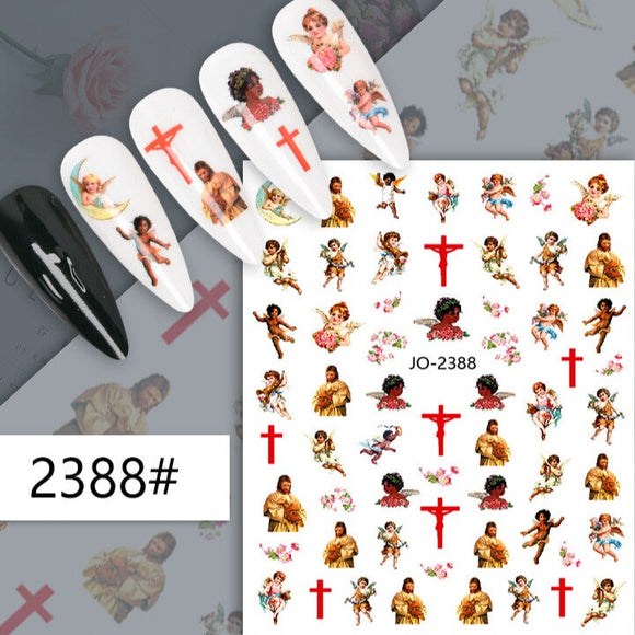 Nail Sticker - 2388 -Angel