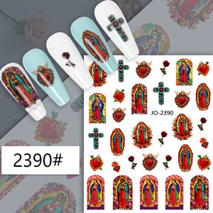 Nail Sticker - 2390 - Mary