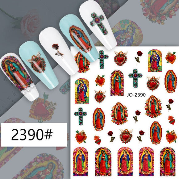 Nail Sticker - 2390 - Mary