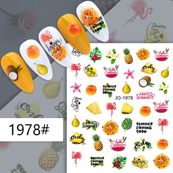 Nail Sticker - 1978 - Fruit