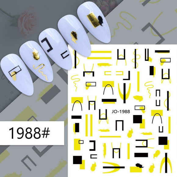 Nail Sticker - 1988 - Shapes