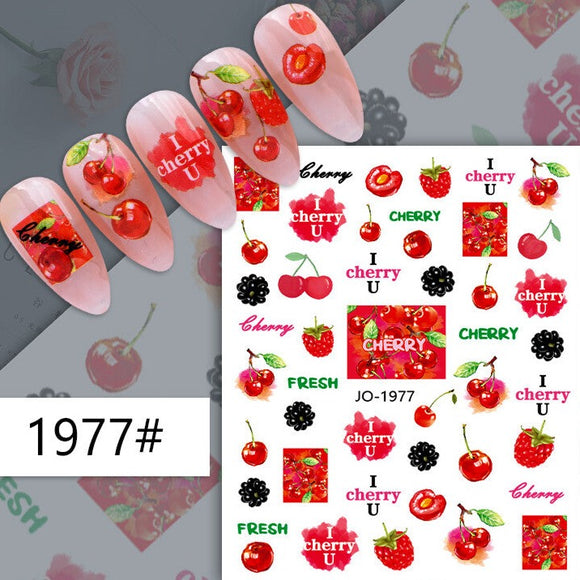 Nail Sticker - 1977 - Fruit