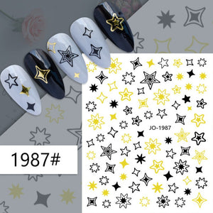 Nail Sticker - 1987 - Star