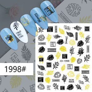 Nail Sticker - 1998 - Tropical