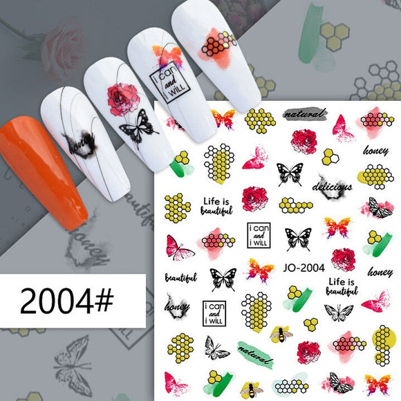 Nail Sticker - 2004 - Butterfly