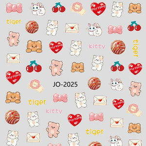 Nail Sticker - 2025 - Bear