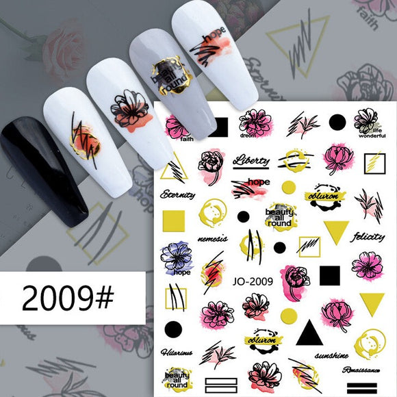 Nail Sticker - 2009 - Flower